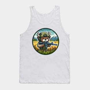 Tactical Bison Buffalo Tank Top